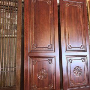 木雕仿古门窗 防腐木雕花木门