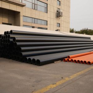 PE给水管现货聚乙烯pe管110穿线管埋地式水管